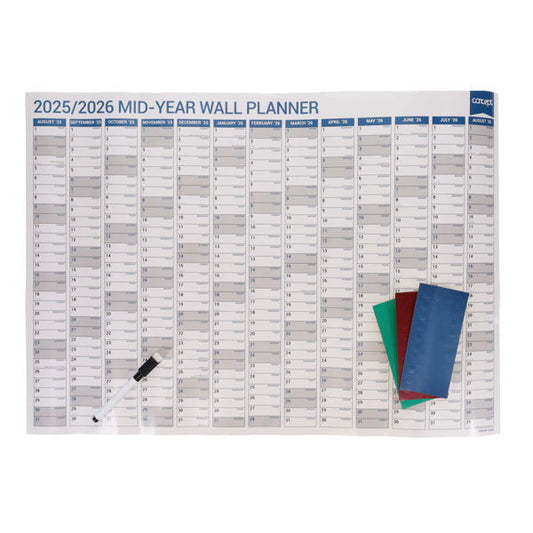 Concept 2025/2026 Mid-Year Wall Planner A2