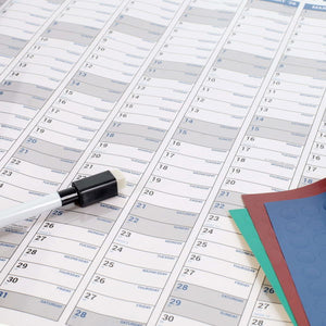 Concept 2025/2026 Mid-Year Wall Planner A2