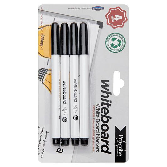 ProScribe Card 4 Whiteboard Marker Pens