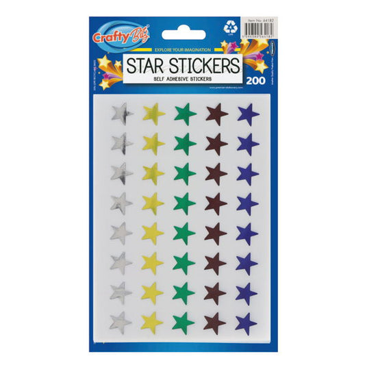 Star Stickers (Pack of 200)
