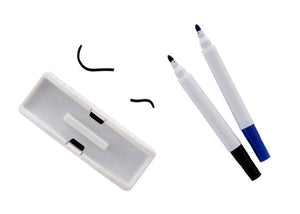 Concept Peelable Whiteboard Eraser and 2 Markers