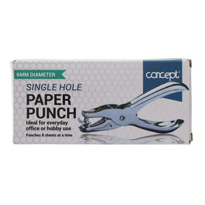 Concept Office Pro 6mm Single Hole Paper Punch
