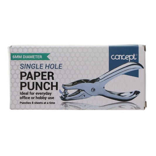 Concept Office Pro 6mm Single Hole Paper Punch
