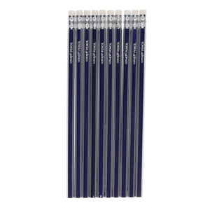 Pack of 10 HB Rubber Tipped Pencils