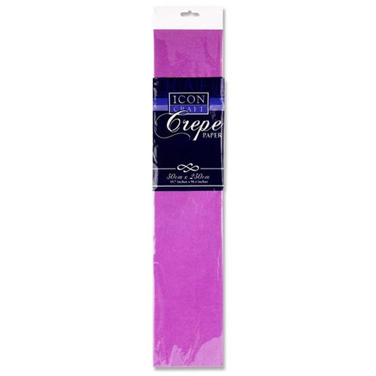 Crepe Paper Lilac 50x250cm