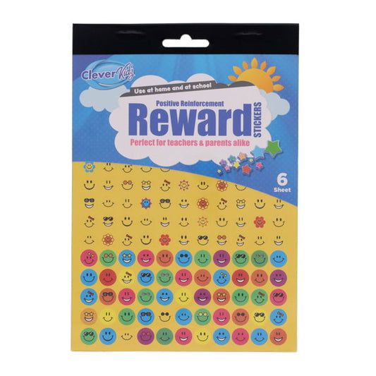 6 Sheet Reward Stickers