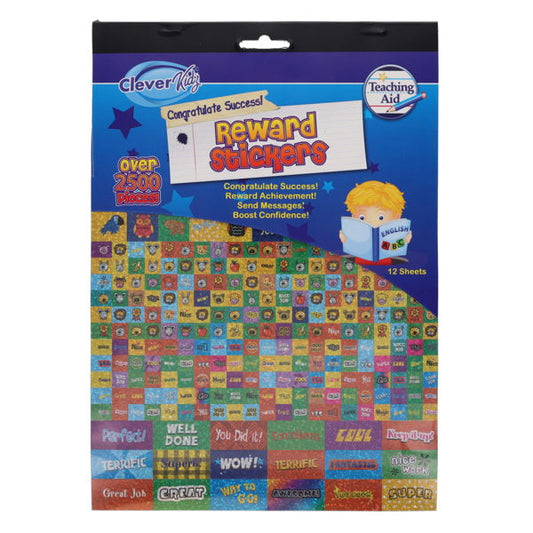 2500+ Deluxe Reward Sticker Pad