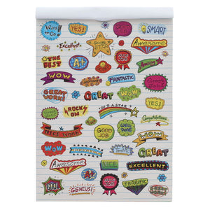 2500+ Deluxe Reward Sticker Pad