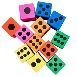 Pack of 12 Eva Dice