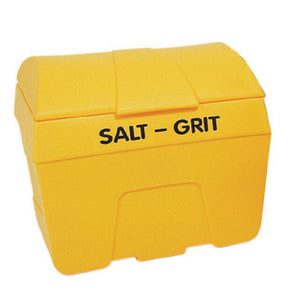 Winter Lockable Salt and Grit Bin 400 Litre No Hopper Yellow 317074