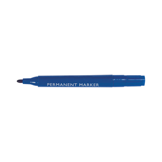 Blue Permanent Marker  Bullet Tip (Pack of 10) WX26046