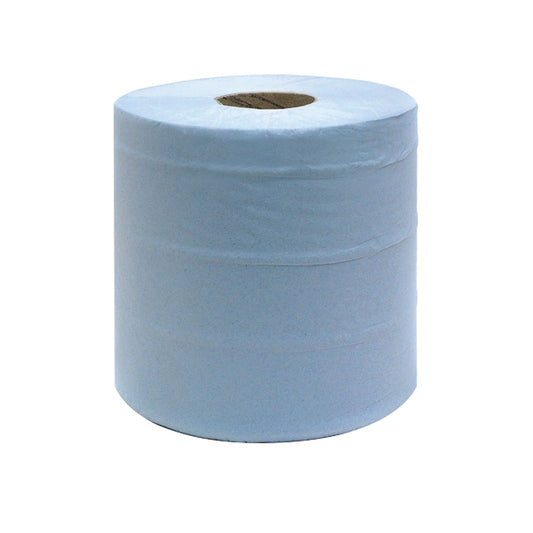 Blue Centrefeed Roll 2-Ply 150m (Pack of 6) C2B157FNDS