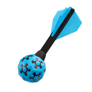 Wahu Rip Rocket toy in blue on a white background