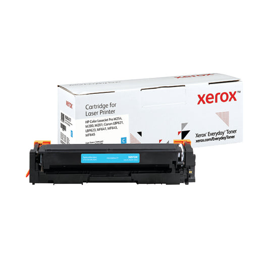 Xerox Everyday Replacement For CF541A/CRG-054C Laser Toner Cyan 006R04177