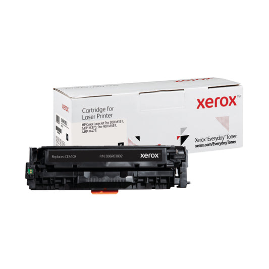 Xerox Everyday Replacement For CE410X Laser Toner Black 006R03802