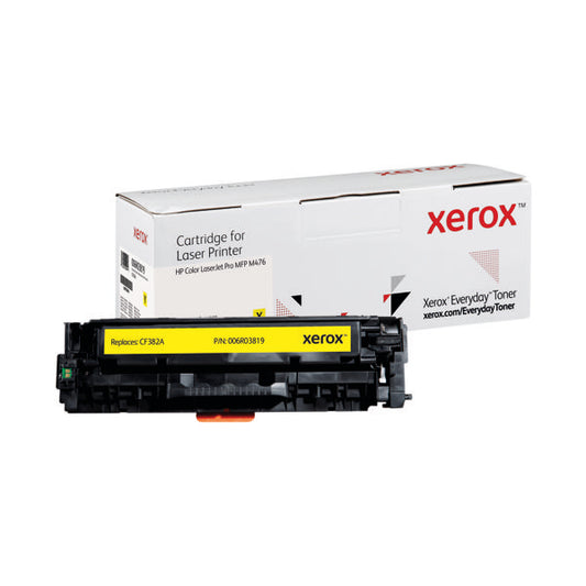 Xerox Everyday HP 312A/CF382A Remanufactured Compatible Toner Cartridge Yellow 006R03819