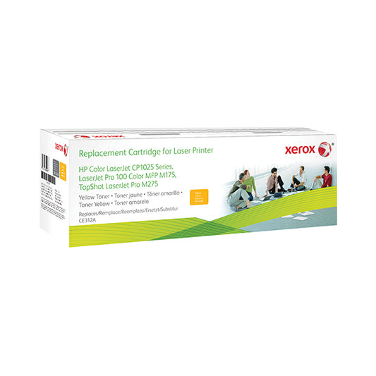 Xerox Everyday HP CE312A Remanufactured Compatible Laser Toner Cartridge Yellow 106R02259