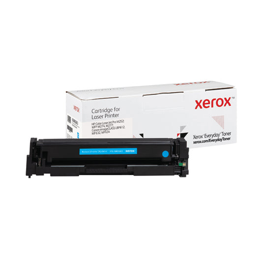 Xerox Everyday Replacement For CF401X/CRG-045HC Laser Toner Cyan 006R03693