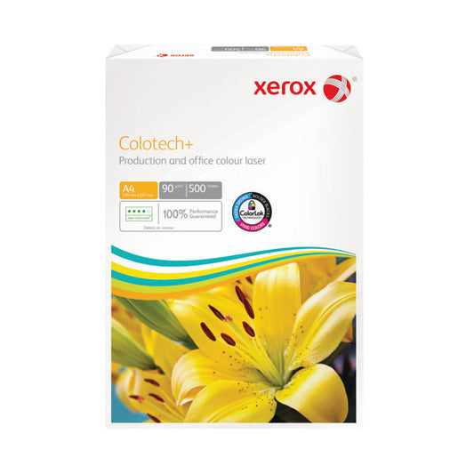 Xerox Colotech+ A4 Paper 90gsm Ream White (Pack of 500) 003R99000