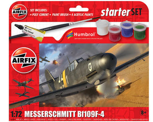 Airfix Gift Starter Set Messerschmitt Bf109F-4