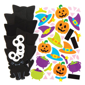 Witches Cat Mix & Match Magnet Kits (Pack of 8)