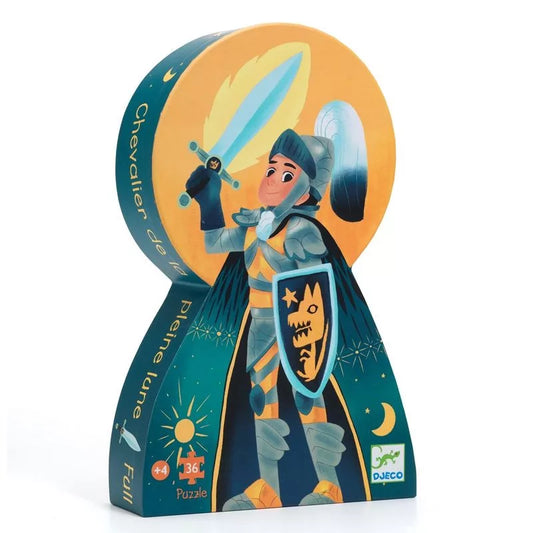 Djeco Jigsaw Puzzle - Full Moon Knight (36 Pieces)