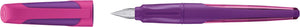 Stabilo Ergonomic EASYbuddy M Nib Fountain Pen - Purple/Magenta (Blue Ink Cartridge)
