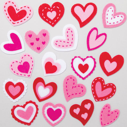Heart Felt Stickers (Pack of 100)