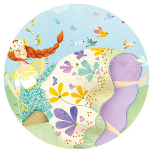 Djeco Puzzle - The Princess of Spring (36 Pieces)