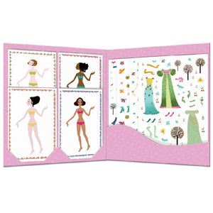 Djeco Paper dolls - Dresses through the seasons
