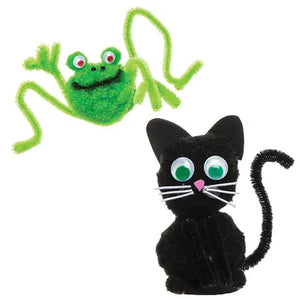 Coloured Self-Adhesive Wiggle Eyes (Pack of 120)