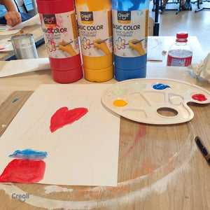 Creall Basic Colour Poster Paint - Primary Yellow (1000ml)