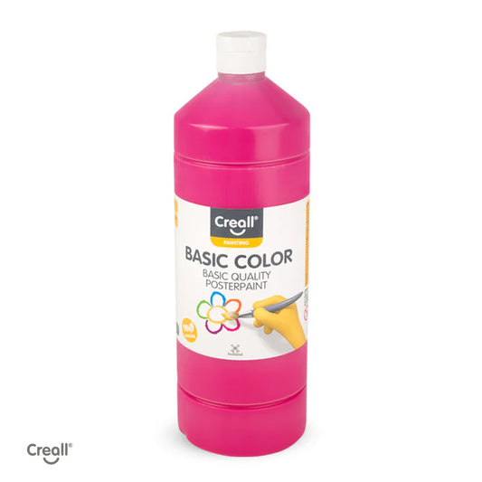 Creall Basic Colour Poster Paint - Magenta (1000ml)