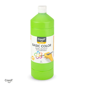 Creall Basic Colour Poster Paint - Light Green (1000ml)