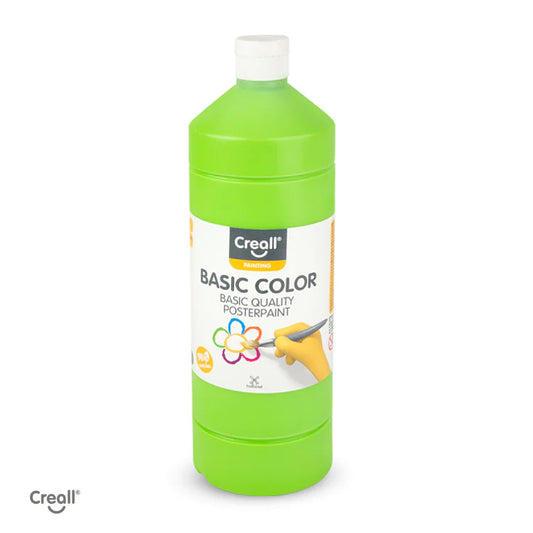 Creall Basic Colour Poster Paint - Light Green (1000ml)