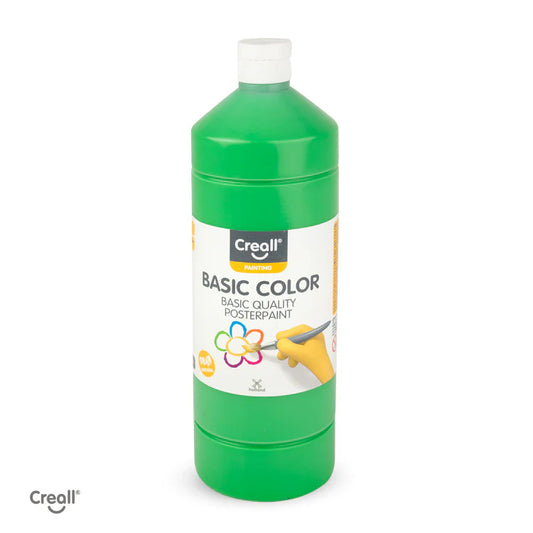 Creall Basic Colour Poster Paint - Green (1000ml)