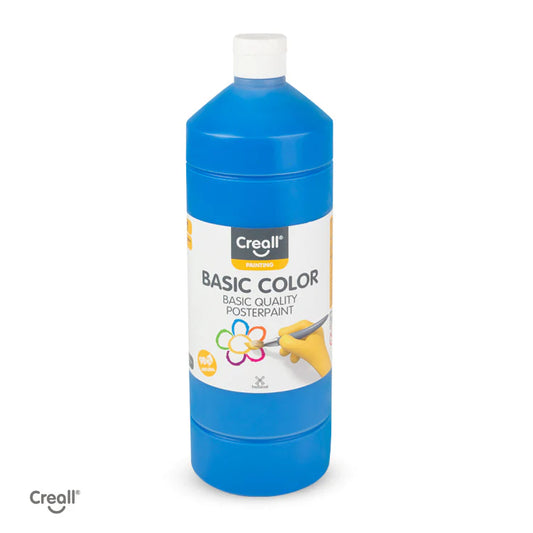 Creall Basic Colour Poster Paint - Blue (1000ml)