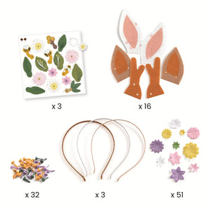 Djeco DIY Kit - Flower Headbands
