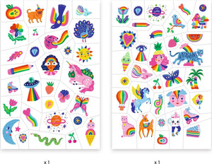 Djeco Tattoos Rainbow