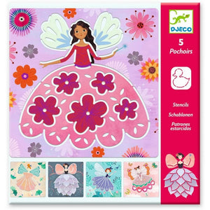 Djeco Stencils Fairies