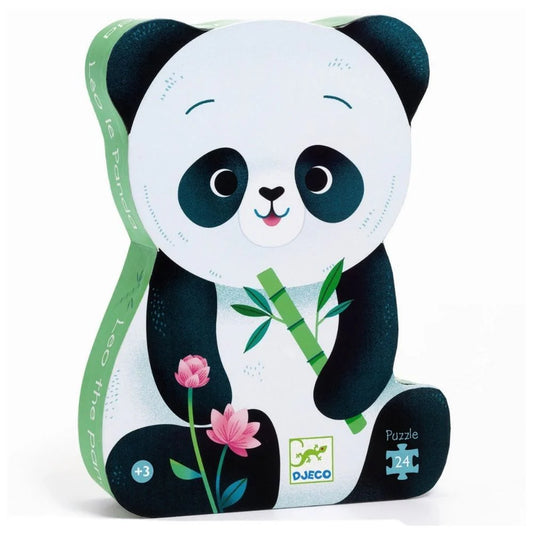 Djeco Puzzle - Leo the Panda (24 Pieces)