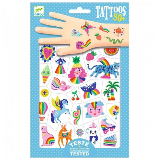 Djeco Tattoos Rainbow