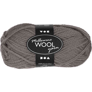 Wool Yarn- Grey