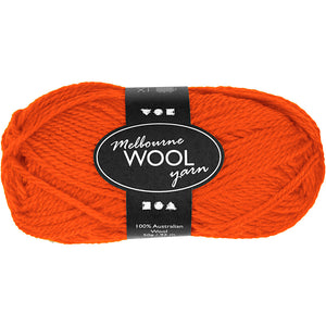 Wool Yarn -Orange