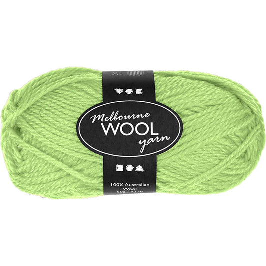 Wool Yarn- Neon Green