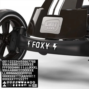 EXIT Foxy Pedal Go-Kart - Espresso Black