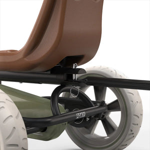 EXIT Foxy Pedal Go-Kart with Trailer - Retro Green
