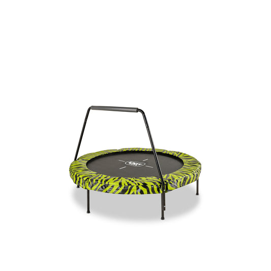 Exit Junior Trampoline With Bar 140cm - Lime