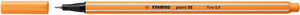 STABILO Fineliner Pen - Point 88 (Papaya)