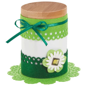 Felt Frames Colour Tone Mix - Green (6 Pack)